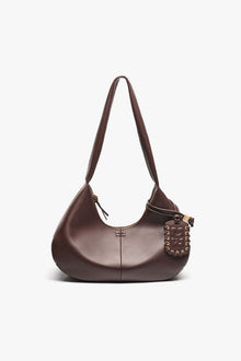 Medium Hobo Bag | Seal Brown
