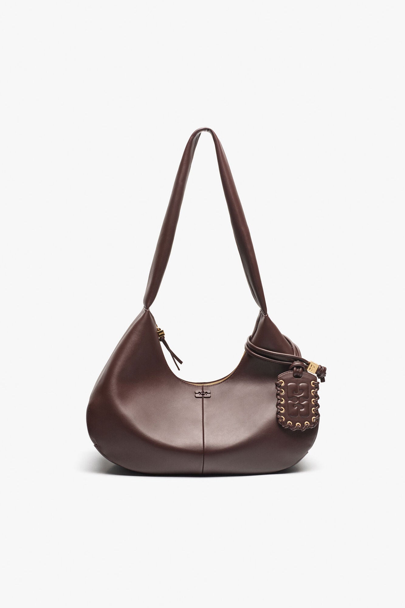 Medium Hobo Bag | Seal Brown