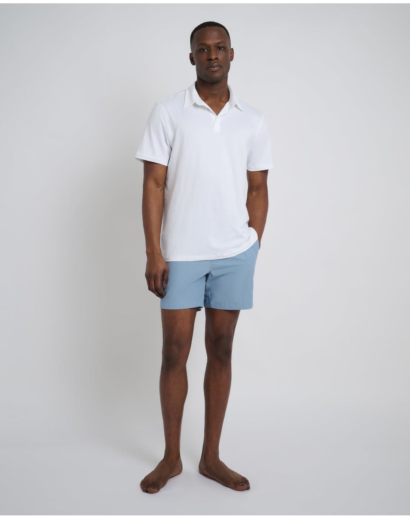 Men | Calder 6E Swim Trunk | Baby Blue