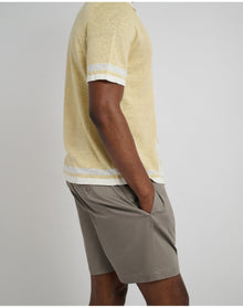 Men | Garment Dye Cotton Drawstring Short | Cinder