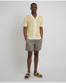 Men | Garment Dye Cotton Drawstring Short | Cinder