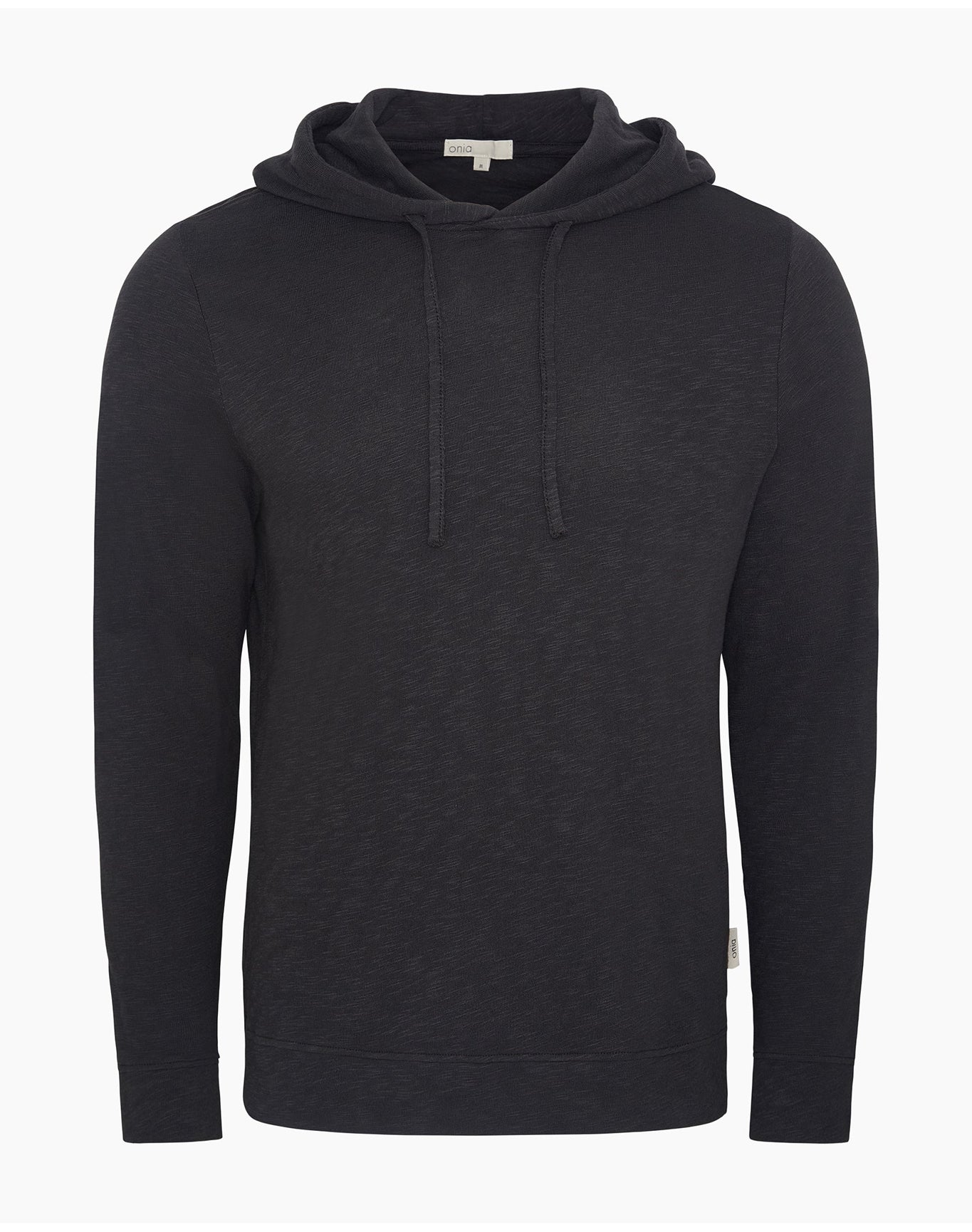 Men | Heavyweight Slub Hoodie | Noir