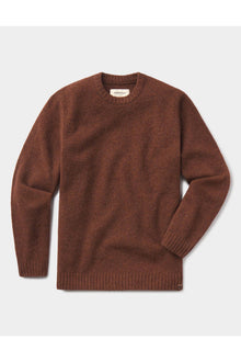 Men | Homebound Crewneck Sweater | Spiced Brandy