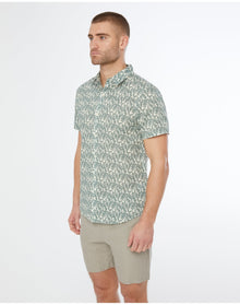 Men | Jack Air Linen Shirt | Cream Sage