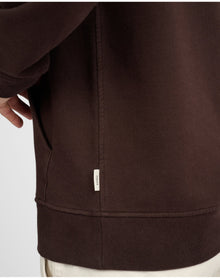 Men | Stretch Terry Pullover Hoodie | Dark Java