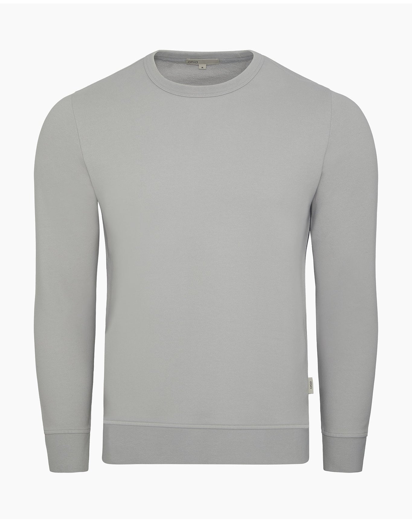Men | Terry Crewneck Sweater | Lunar Grey