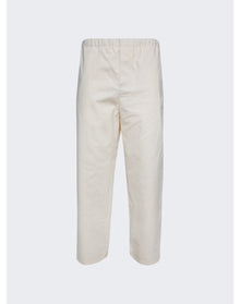 Meta Campania Collective | Men | Ed Unlined Heavy Cotton Drawstring Trousers | Natural White