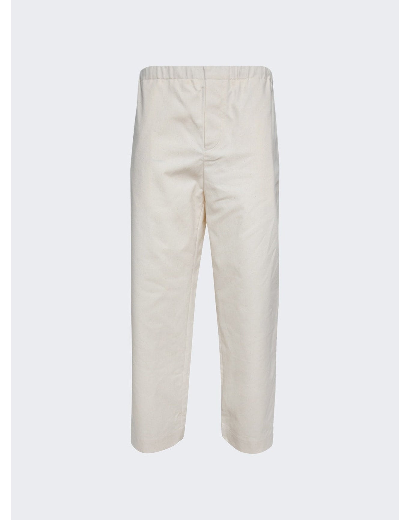 Meta Campania Collective | Men | Ed Unlined Heavy Cotton Drawstring Trousers | Natural White