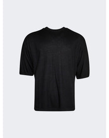 Meta Campania Collective | Men | Felted Cashmere Surfer T-shirt | Black