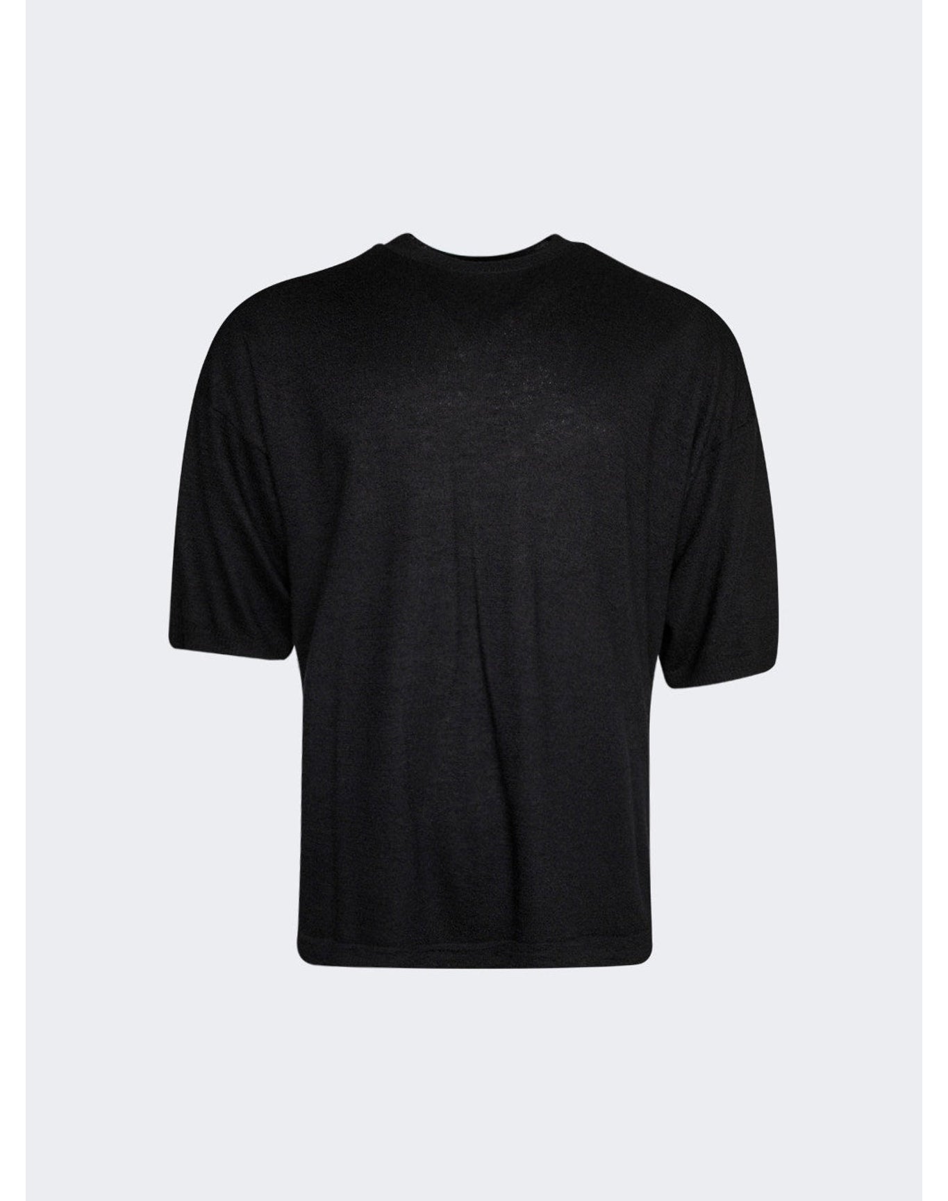 Meta Campania Collective | Men | Felted Cashmere Surfer T-shirt | Black