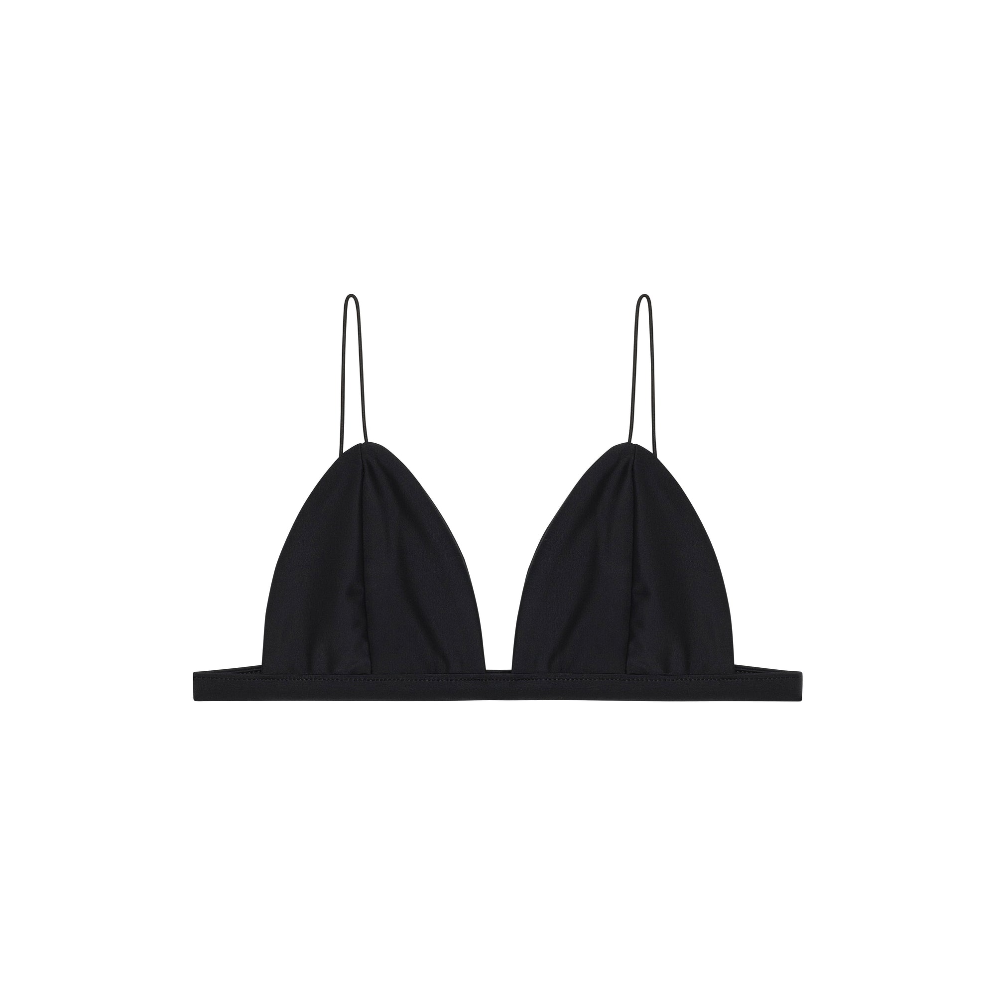Micro Perfect Match Triangle Top | Black Matte