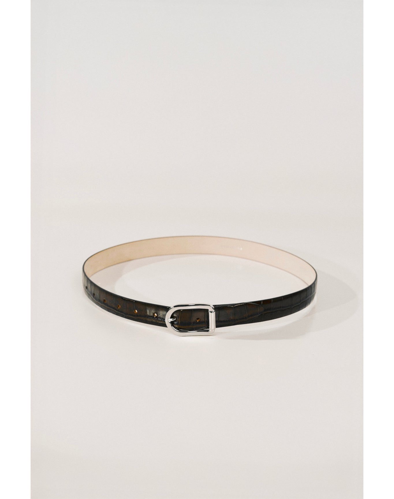 Mija Croco | Dark Chocolate Croco & Silver