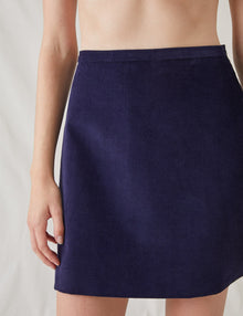Womens | The Mini Skirt | Navy