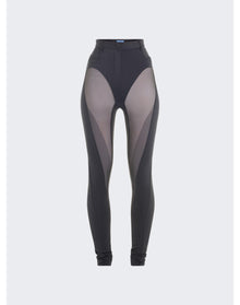 Mugler | Women | Bonded Illusion Trousers | Black