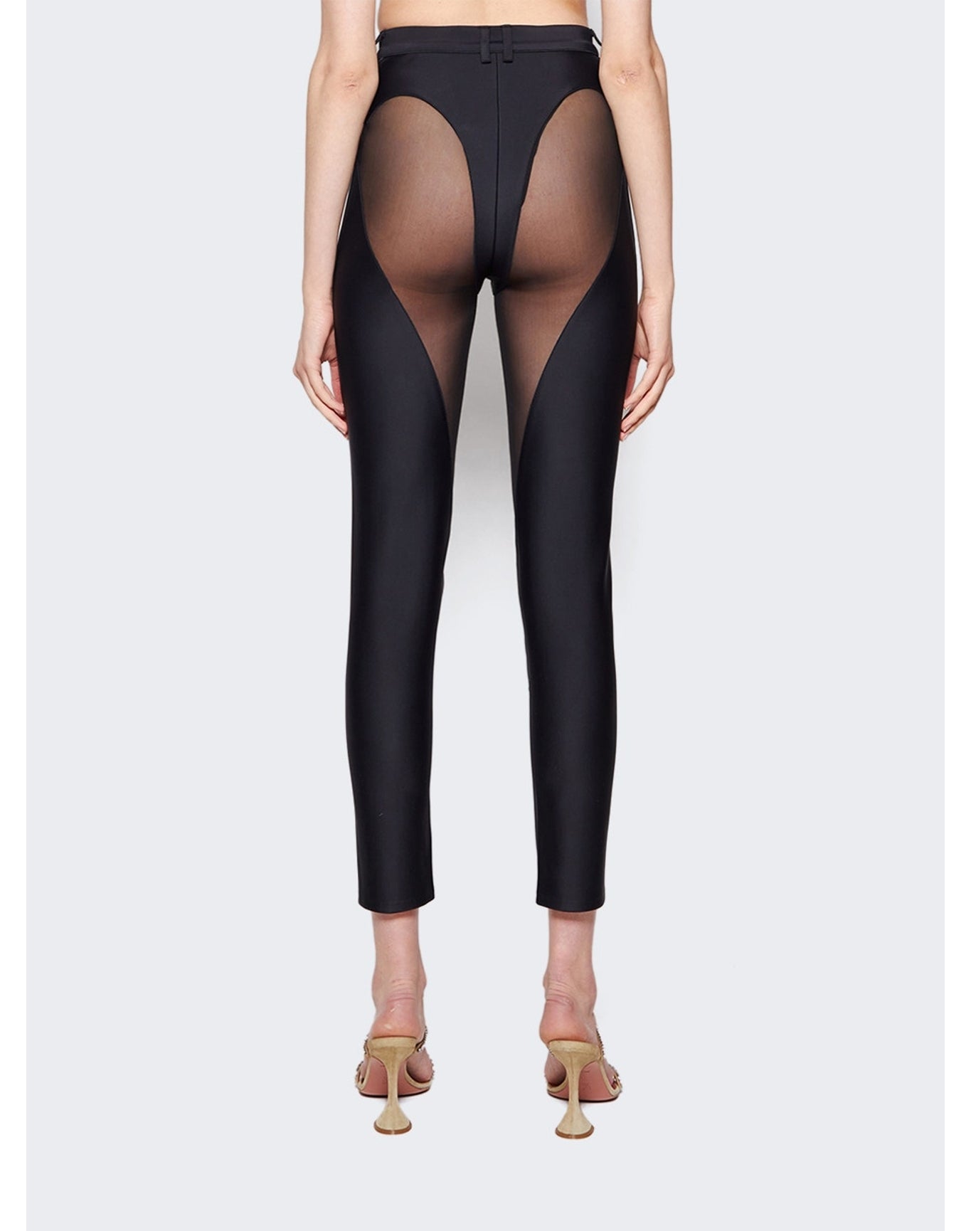 Mugler | Women | Bonded Illusion Trousers | Black