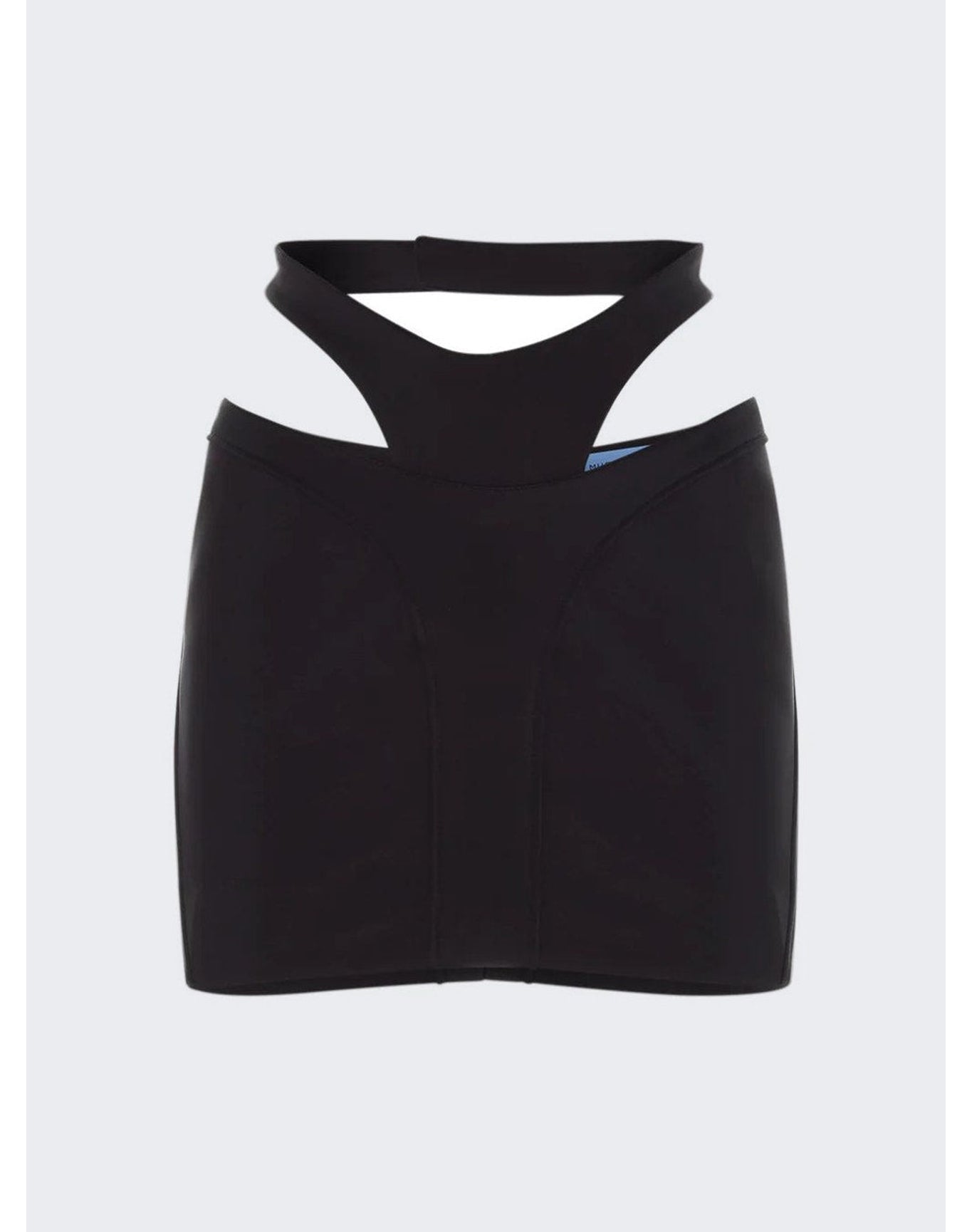 Mugler | Women | Bonded Mini Skirt | Black