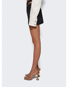 Mugler | Women | Bonded Mini Skirt | Black