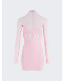 Mugler | Women | Corset Illusion Dress | Pink