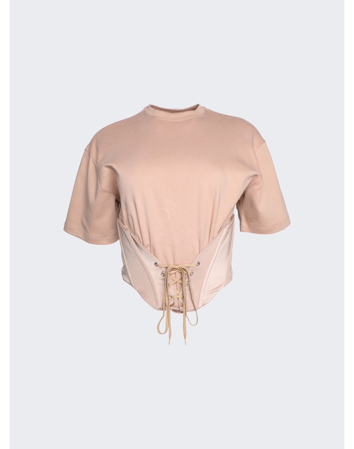 Mugler | Women | Corset Top | Tan