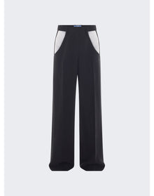 Mugler | Women | Cut Out Trousers | Black
