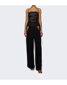 Mugler | Women | Cut Out Trousers | Black