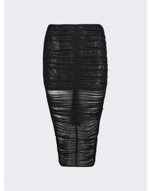 Mugler | Women | Draped Skirt | Black