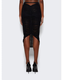Mugler | Women | Draped Skirt | Black