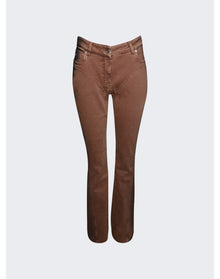 Mugler | Women | Flared Jeans | Brown
