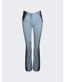 Mugler | Women | Flared Jeans | Light Blue