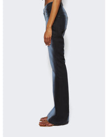 Mugler | Women | Flared Jeans | Light Blue