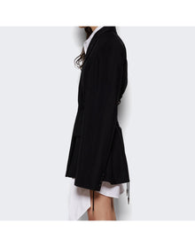 Mugler | Women | Lace Up Jacket | Black
