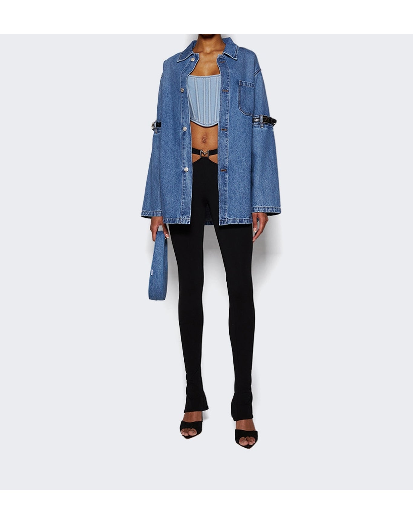 Mugler | Women | M Cut Out Pants | Black