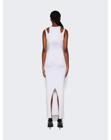 Mugler | Women | Midi Dress | Warm White
