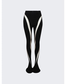 Mugler | Women | Spiral Pants | Black