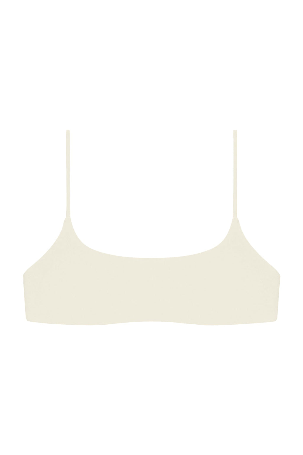 Muse Scoop Top | Ivory Sheen