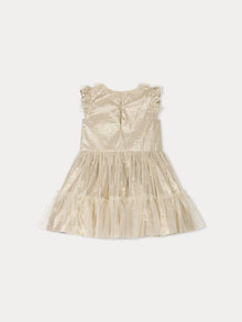 Girl | Bonheur Dress | Gold