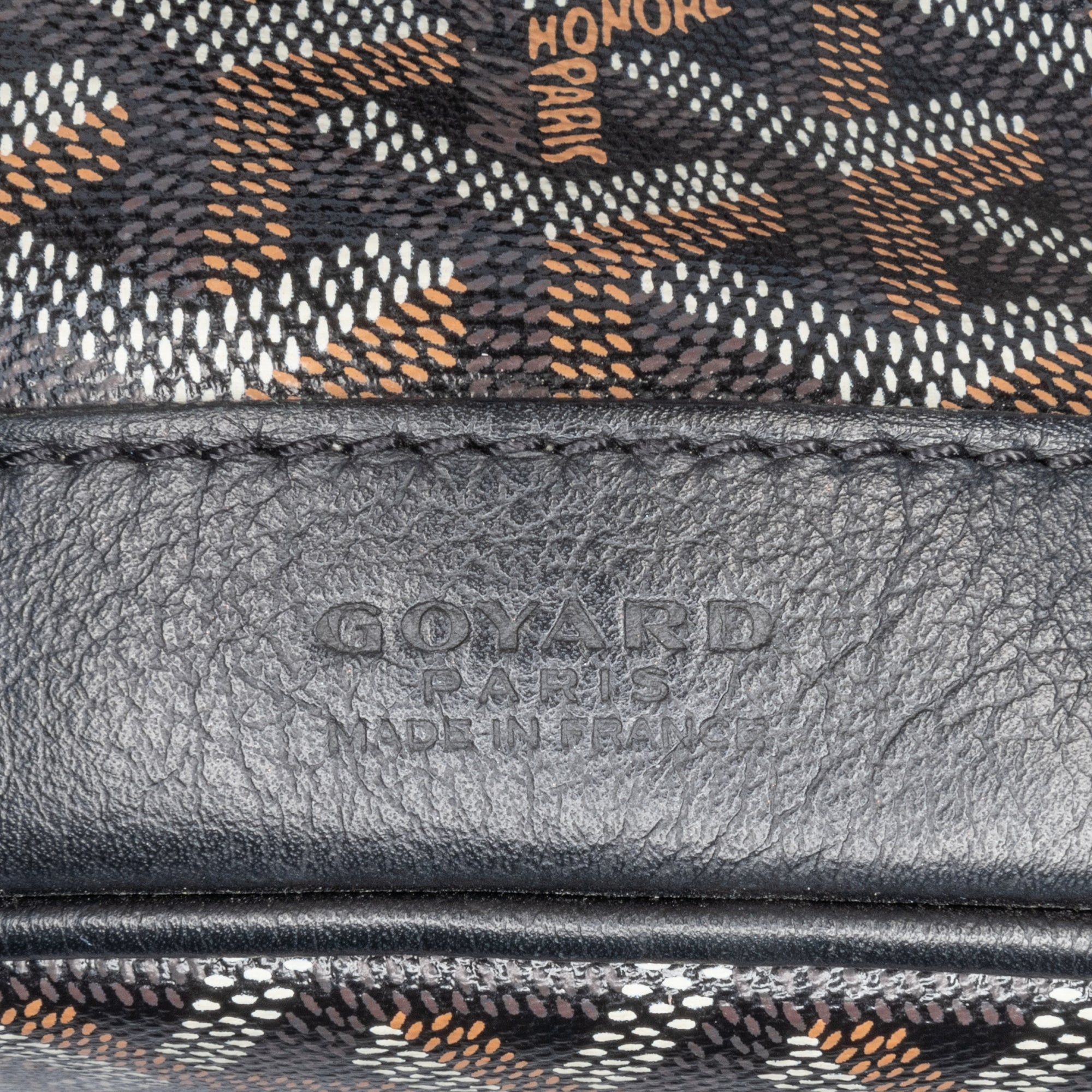 Goyard | Pre-Owned Goyardine Petit Flot | Black