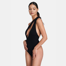 OW Collection Nadine Bodysuit | Black Caviar