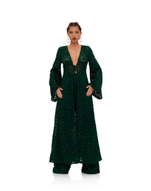 NDU Lace Pants | Emerald