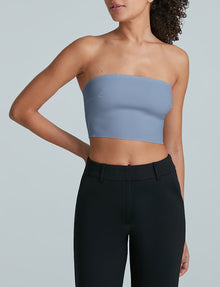 Neoprene Tube Top::Vintage Blue::Hover