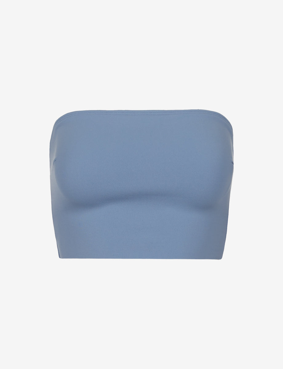 Neoprene Tube Top::Vintage Blue::Main