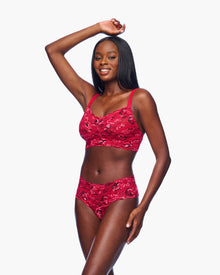Red Thong - Never  Say Never Ombre Comfie Thong