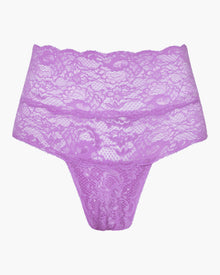 Purple Bikini - Never Say Never High Waisted Bikini