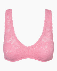 Pink Bralette - Never Say Never Racie Racerback Bralette