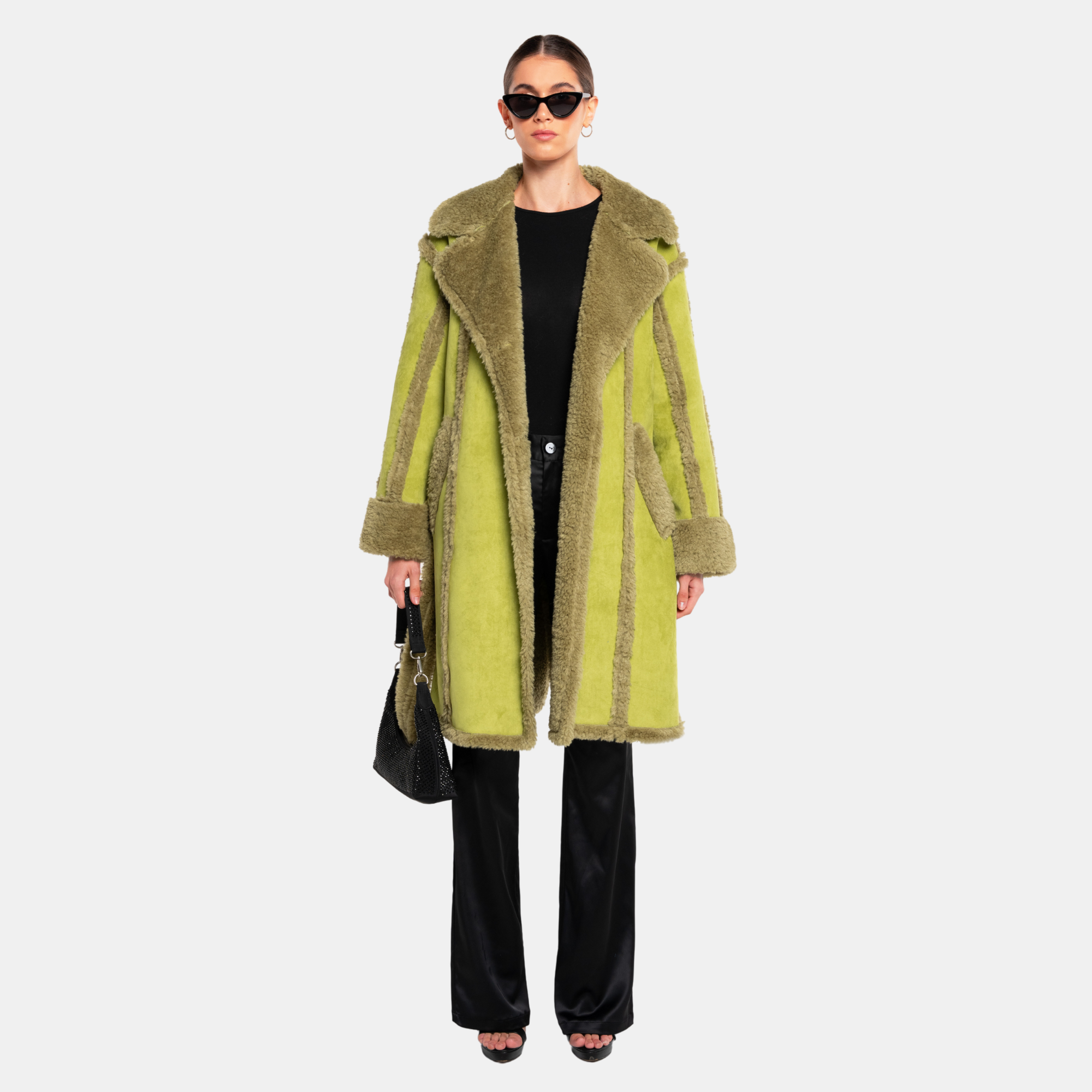 OW Collection New York Coat | Mellow Green