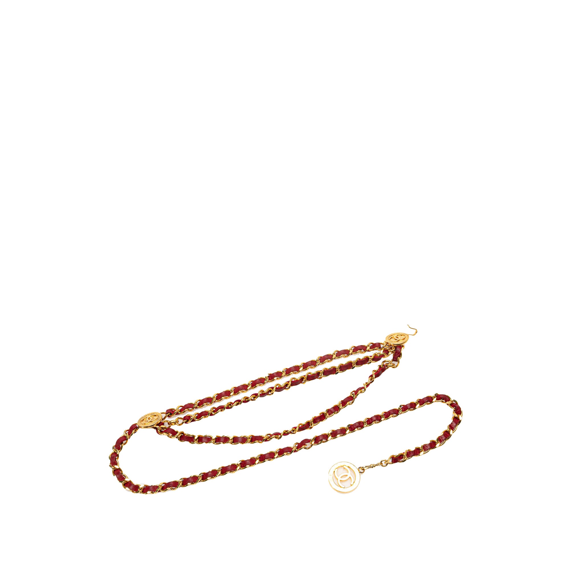 Chanel | Pre-Owned Gold Plated CC Chain Link Belt | Gold