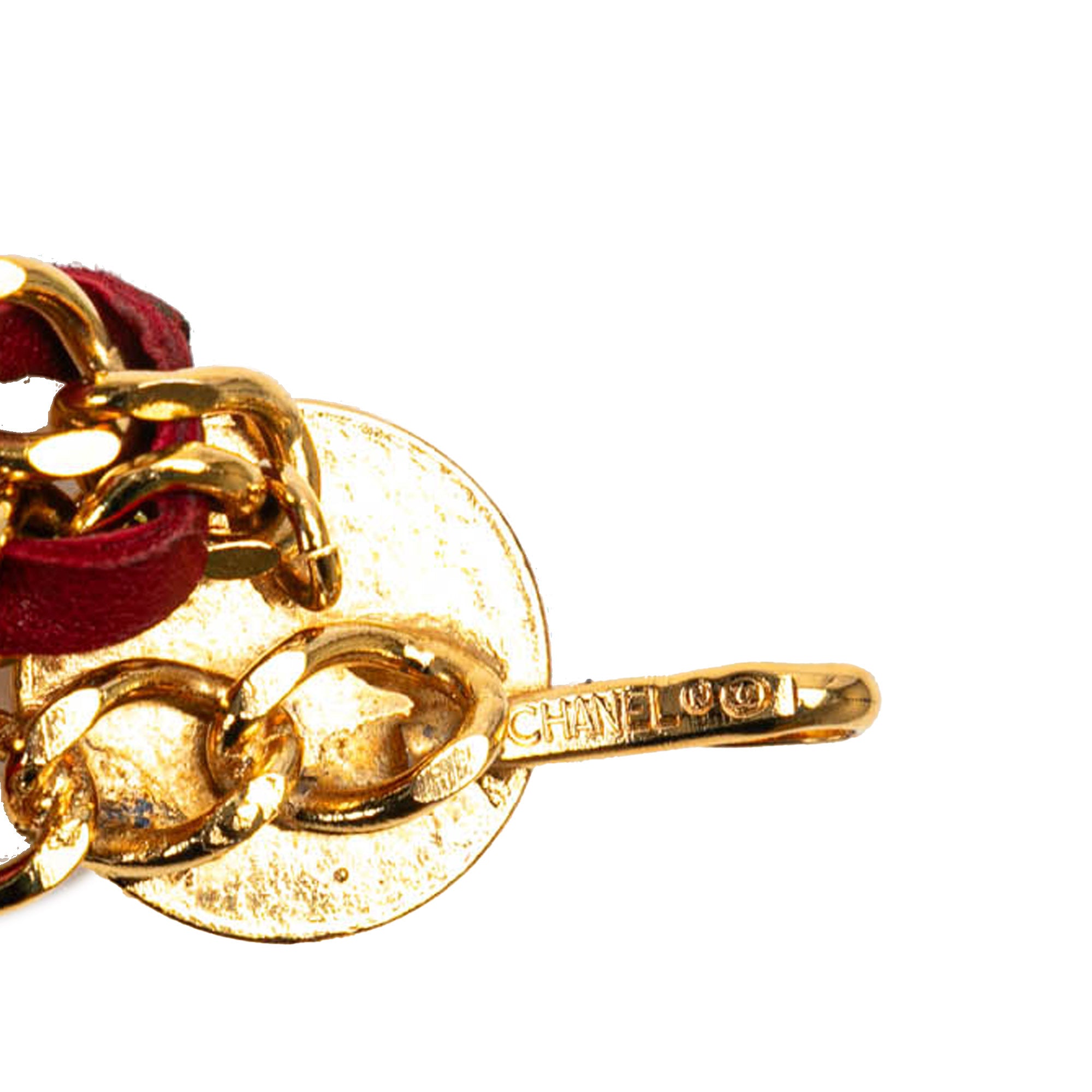 Chanel | Pre-Owned Gold Plated CC Chain Link Belt | Gold