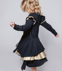Kid | Bling Layered Dress | Black