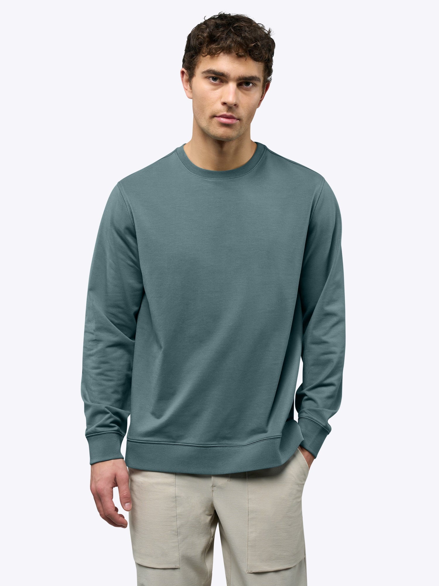 Mens | Hyperloop Pullover Split-Hem | Signature-Fit | North Atlantic