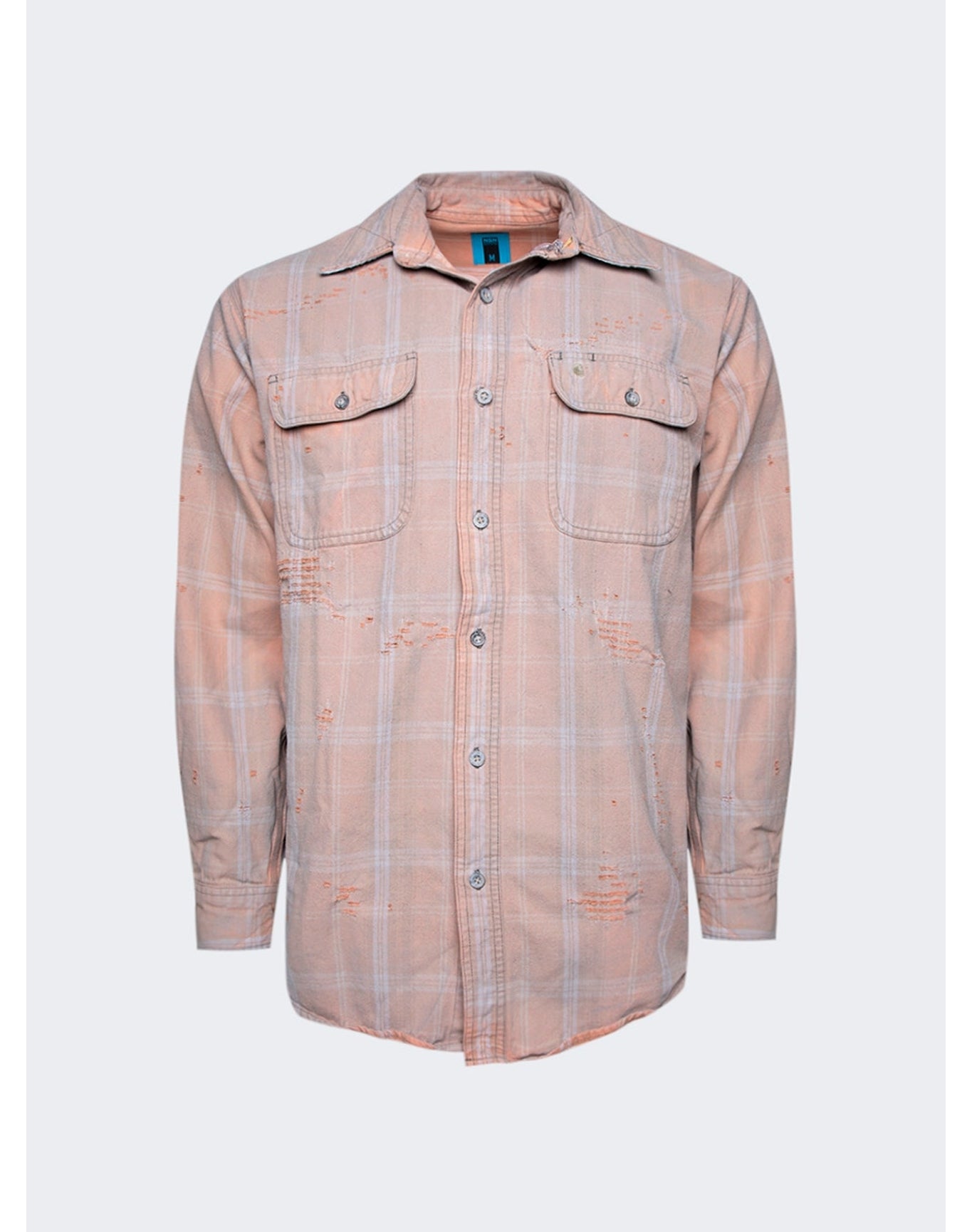 NOTSONORMAL | Men | Destroyed Flannel Shirt | Flint